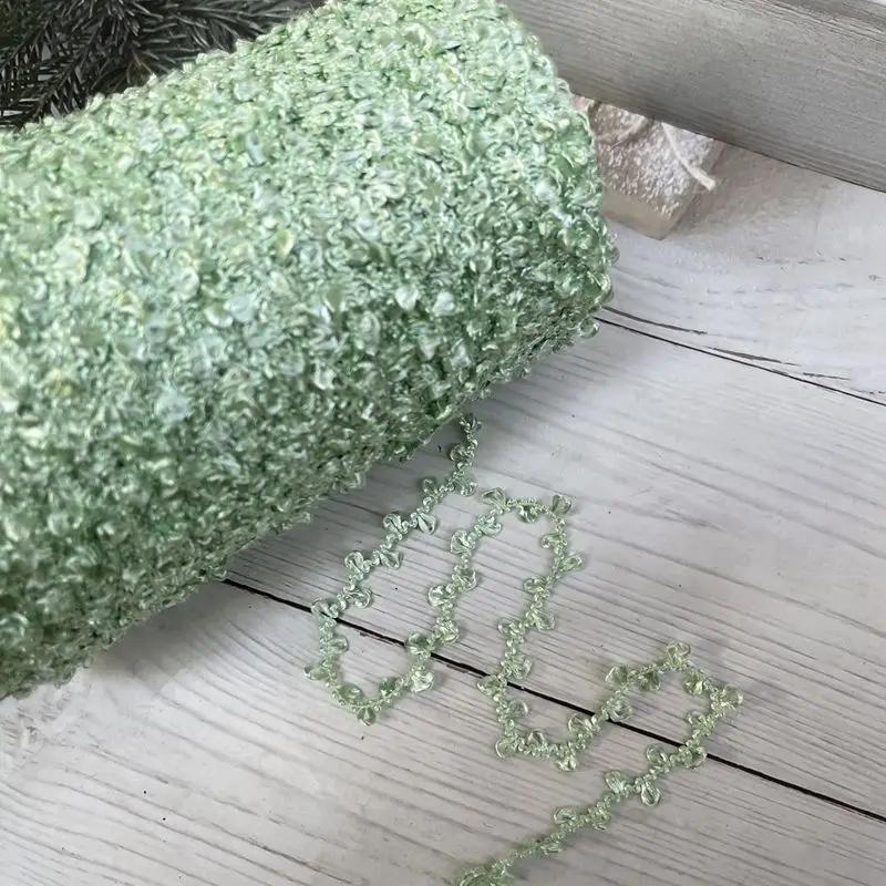 500g Big Ears, Double-sided Circular Yarn, Glossy Circular Yarn, DIY Handmade Mixed Thread Material, Hand Woven Scarf, Bag Yarn