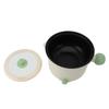Electric Cooking Pot Multifunctional Non Stick Portable Mini Electric Hot Pot for Kitchen Dorm 1.8L EU Plug 220V