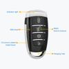 280-915MHz Cloning Electric Remote Control Keyfob Replacement 4-Button Duplicator Remote for Car Garage Door Gate