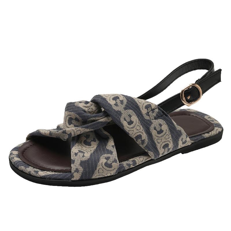 

Summer Sandals, Women s Flat Roman Shoes, Summer 2025 New High-grade Slippers, Wear Fashion Sandals, Women s Shoes 35