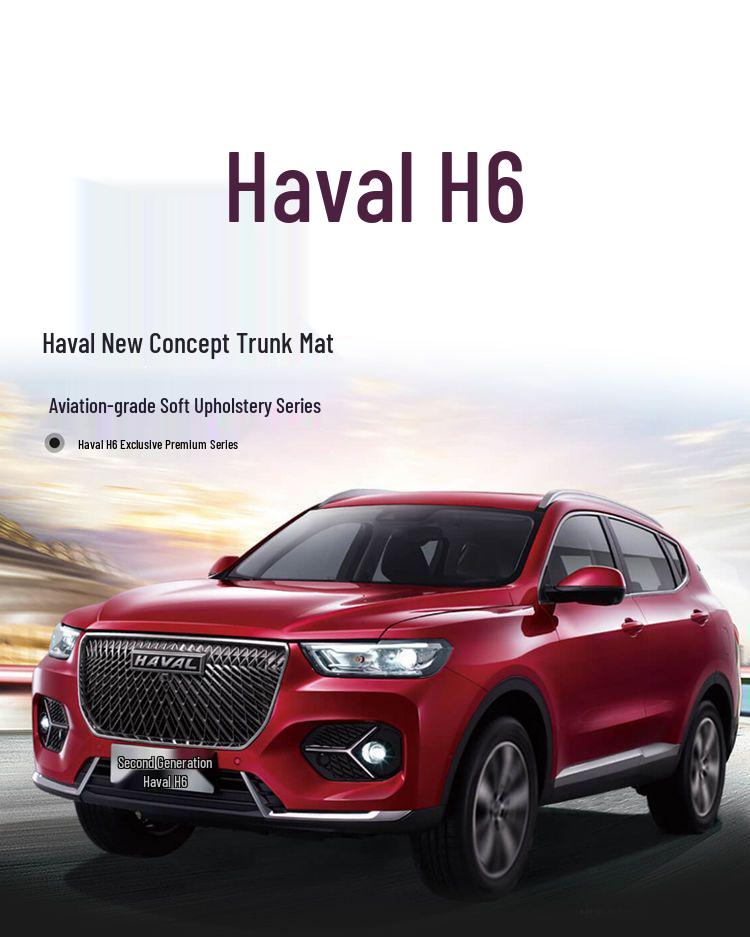 Kofferraummatte & Stoßstangenschutz für Haval H6 (2. und 3. Generation)