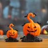 Luminous Pumpkin LED Lamp Plastic Electronic Nightlight Halloween Candle Light  Home