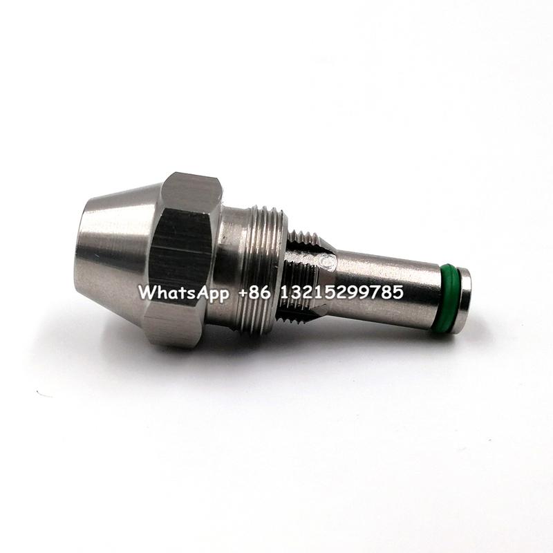 Waste Oil Burner Nozzle Steel Siphon Cone Spray Jet Diesel Heavy Oil Injection Air Atomizing Nozzle Boiler Combustion Nozzle