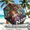 Custom Name Personalized The Legend Of Zelda Print Umbrella, Auto Open Close, 8‑Rib Sturdy Frame, Commute Camping Hiking Use, Birthday Gift
