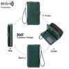 Women Wallets RFID Blocking Buckle Closure Minimalist Long Wallet - Clutch Purse Coin Pouch Card Holder