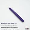 Purple 6-Piece Soft Shaft Quilling Pen Set for DIY Crafting