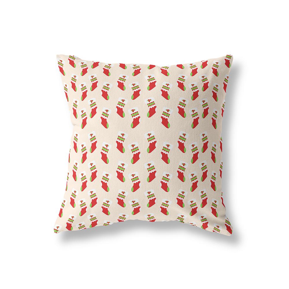 Christmas Simple Printed Polyester Pillowcase Home Decor Cushion Cover Bedroom Living Room Sofa Car Decor Pillowcase