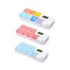 Store Pill Dustproof Practical Large Capacity 7 Days Daily Smart Pill Box Storage Container Electronic Pill Box