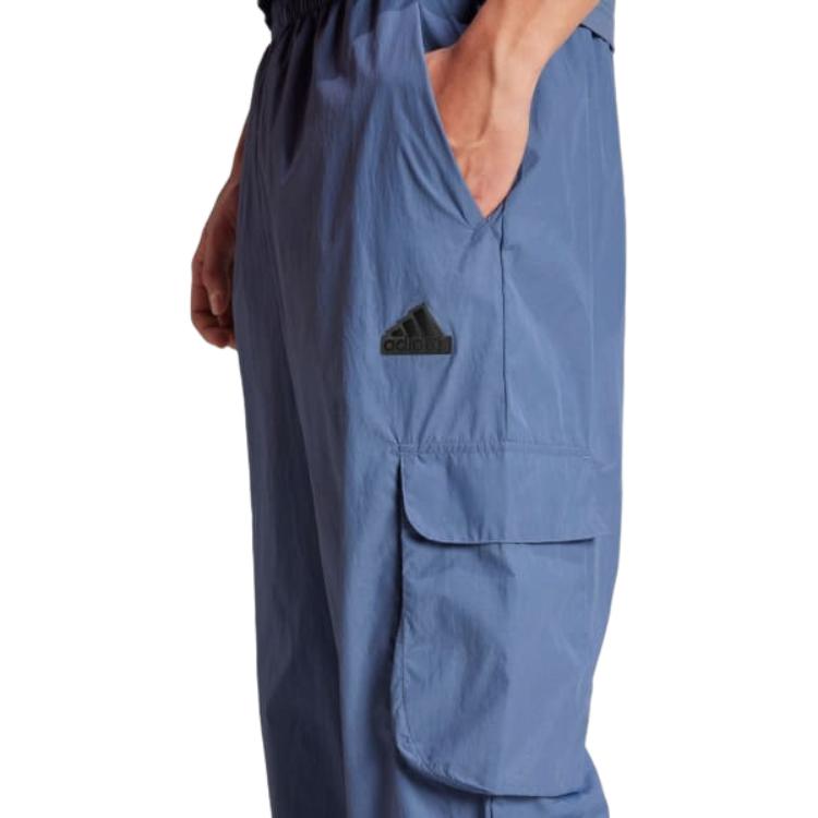 Adidas CITY ESCAPE CARGO TRACKSUIT BOTTOMS Cargo Pants Men's Ink Blue IR5165