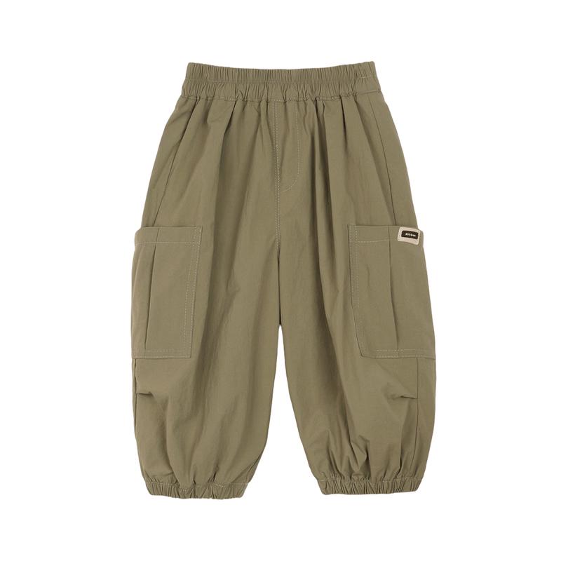 LUSON Little O'Dad Boys' 2025 Spring/Autumn Casual Cargo Pants
