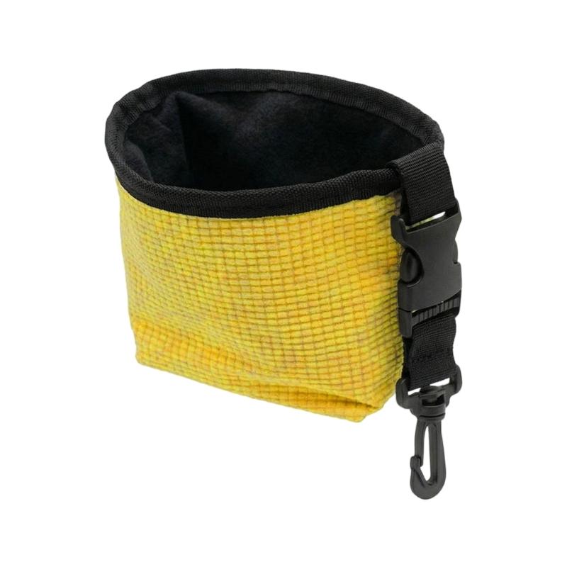 Golf Club Cleaning Pouches With Waterproof Liner Detachable Clip Machine Washable Golf Ball Cleaner Bag For Daily Use