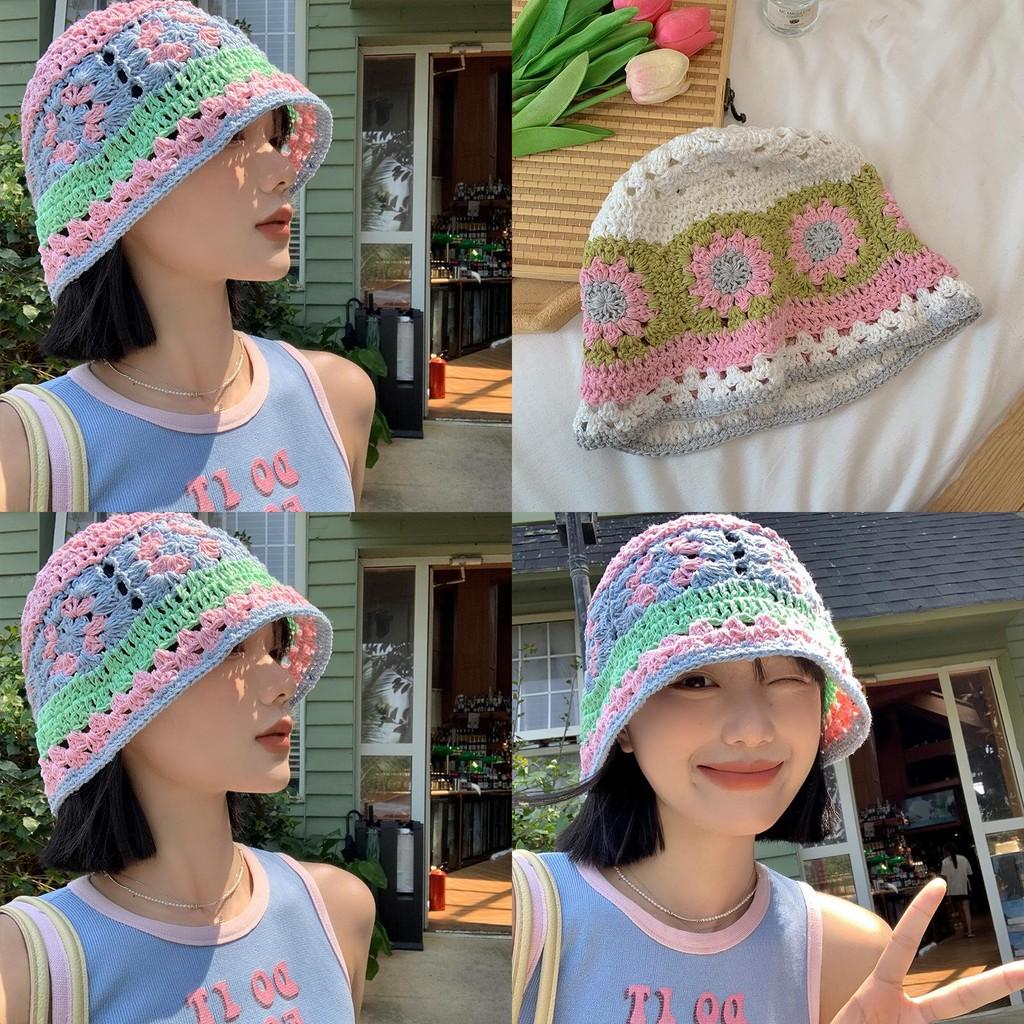 И Милая Стильная Ажурная Вязаная Шапка Для Женщин В Модном Летнем Стиле