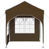 Pop Up Party Tent 192 X 192 X 245 Cm Taupe