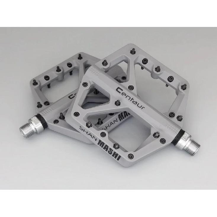 Bicycle bmx / Durable mtb bike pedals, Bicycle DH mountain bike pedals , 112*85mm Platform , Anti-slip nails Replaceable