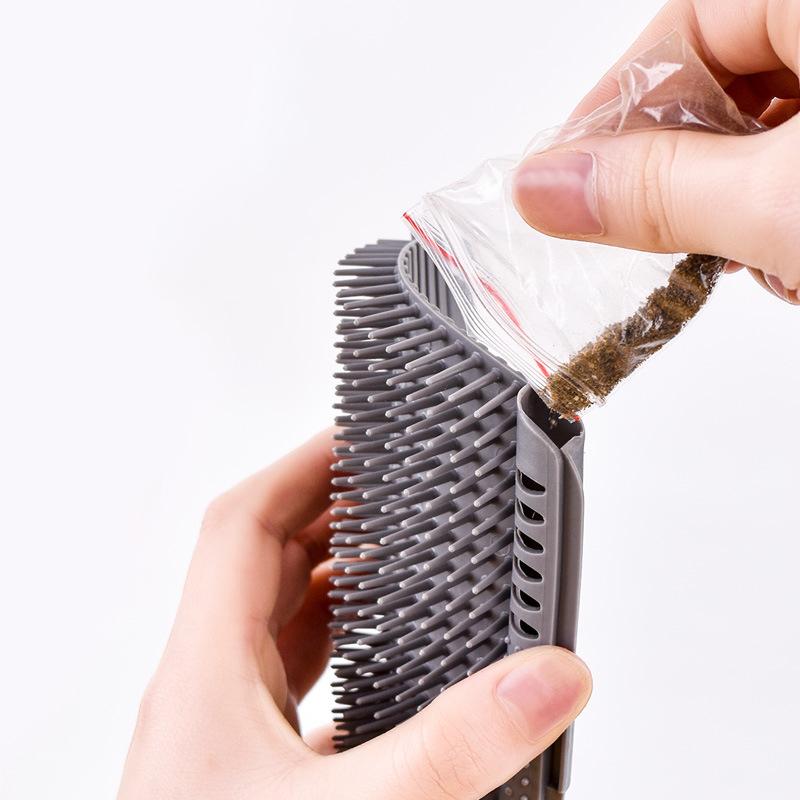 Pet Hair Removal Massage Comb Pet Comb Removable Cat Corner Scratching Rubbing Brush Pet Grooming Cleaning Supplies
