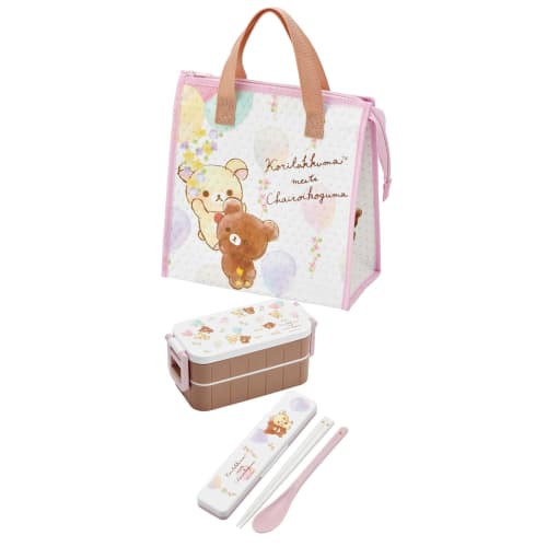 Skater Lunch Bag, Nonwoven Fabric, Cooler Bag, Korilakkuma & Koguma, FBC1-A