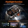 Military Flashlight Smart Watch Waterproof Heart Rate Fitness Sports Call Reminder Smartwatch For IOS Android Phone