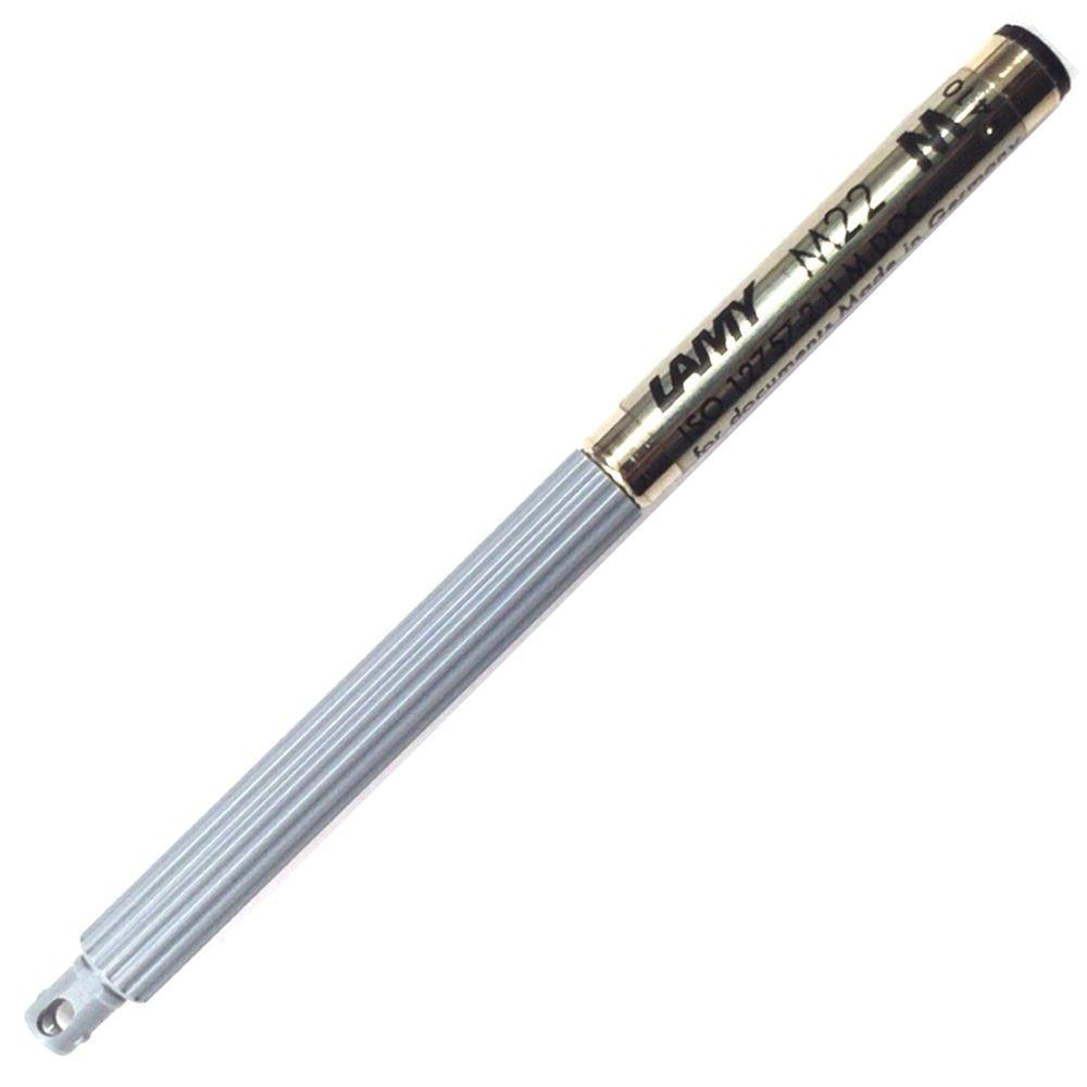 LAMY Refill Ink for Ballpoint Medium Nib LM22BK for and Aluminum Genuine imported Pen, Oil-Based, (M), Black, M, Pico, Scribble, Pens. product.