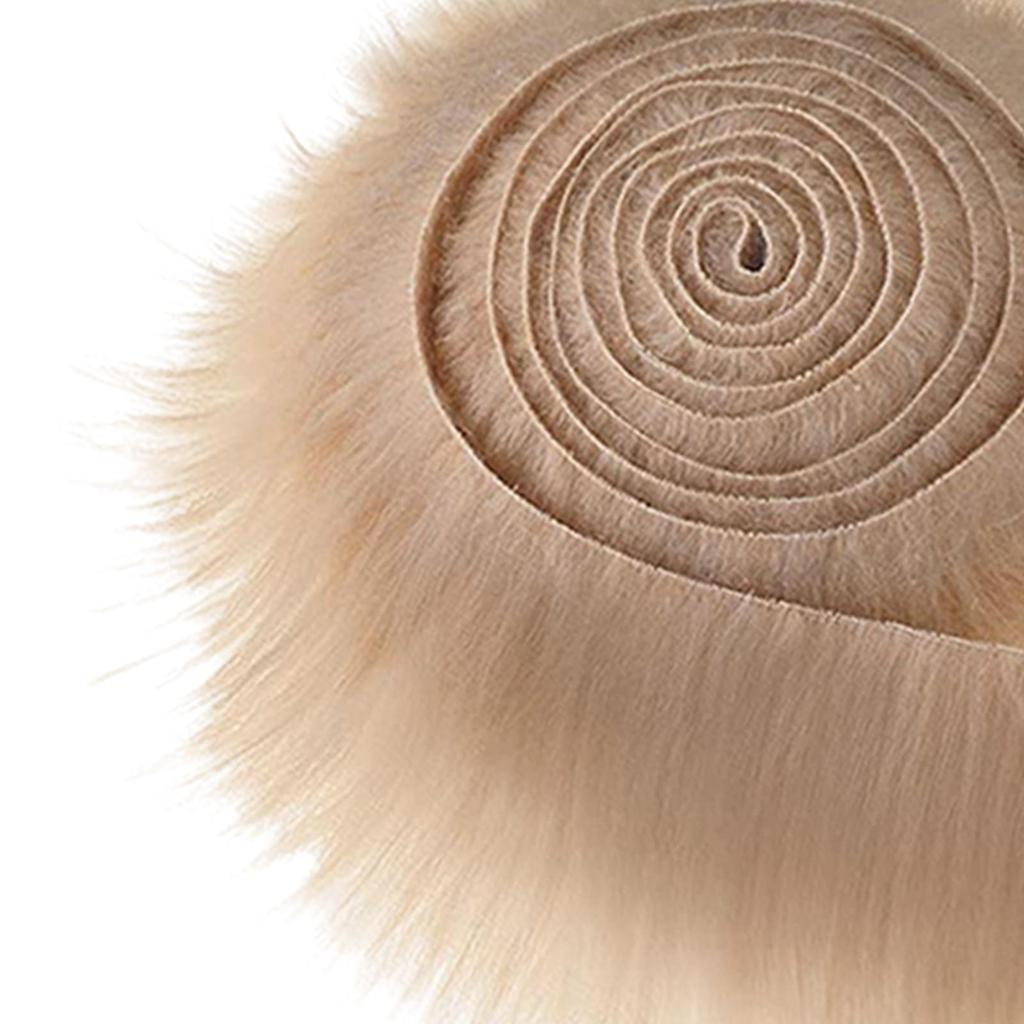 Faux Fur Fabric Costume Toy Artificial Fabric Patches for Gnomes Beard Hair