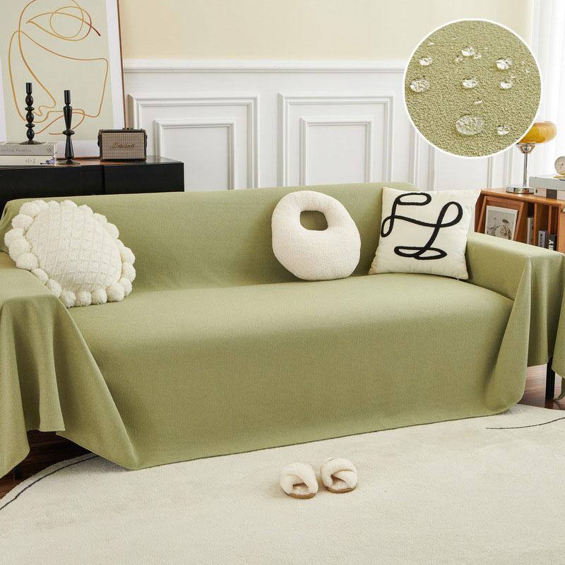 

Чехол для дивана EIFLOY, водонепроницаемый, нескользящий, для домашних животных, устойчивый к царапинам и мочестойкий, полотенце для дивана, универсальный, цельный 90x160cm зелёный