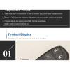 Jingyuqin 10pcs SIP22 2/3/4/5 Button Remote Car Key Shell for Jeep Renegade Compass Auto SUV Smart Keyless Entry Fob Case NoLogo