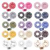 5 Pairs Sewing Metal Buttons Magnet Stone Colorful Automatic Magnetic Snap Buttons Invisible Suitcase Bag Coat Buckle Diy Craft