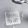 6-40pcs Disposable Hair Catcher for Shower Mesh Shower Drain Covers Floor Sink Strainer Filter Mesh Sticker Bathroom Accessories