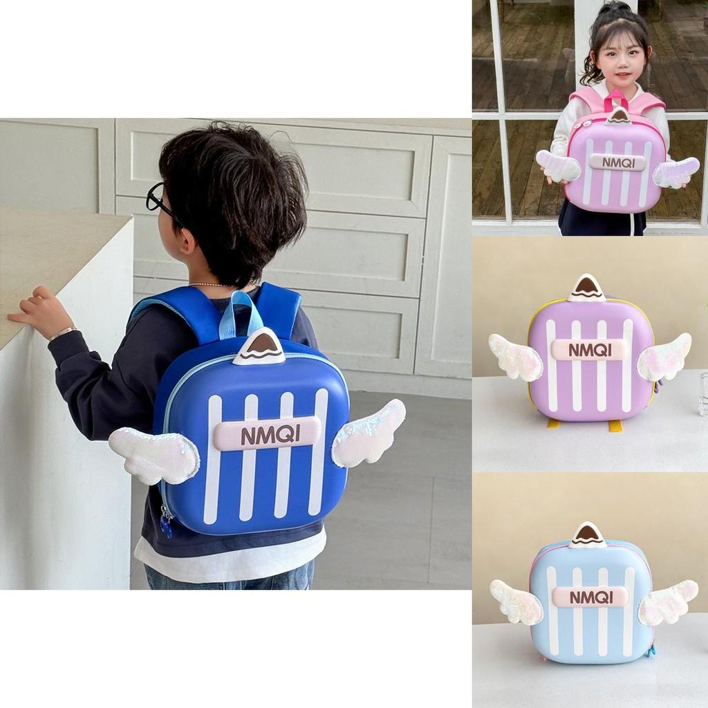 Cute Oxford Fabric Kindergarten Backpack With Breathable Wings For Kids Stylish And Fun