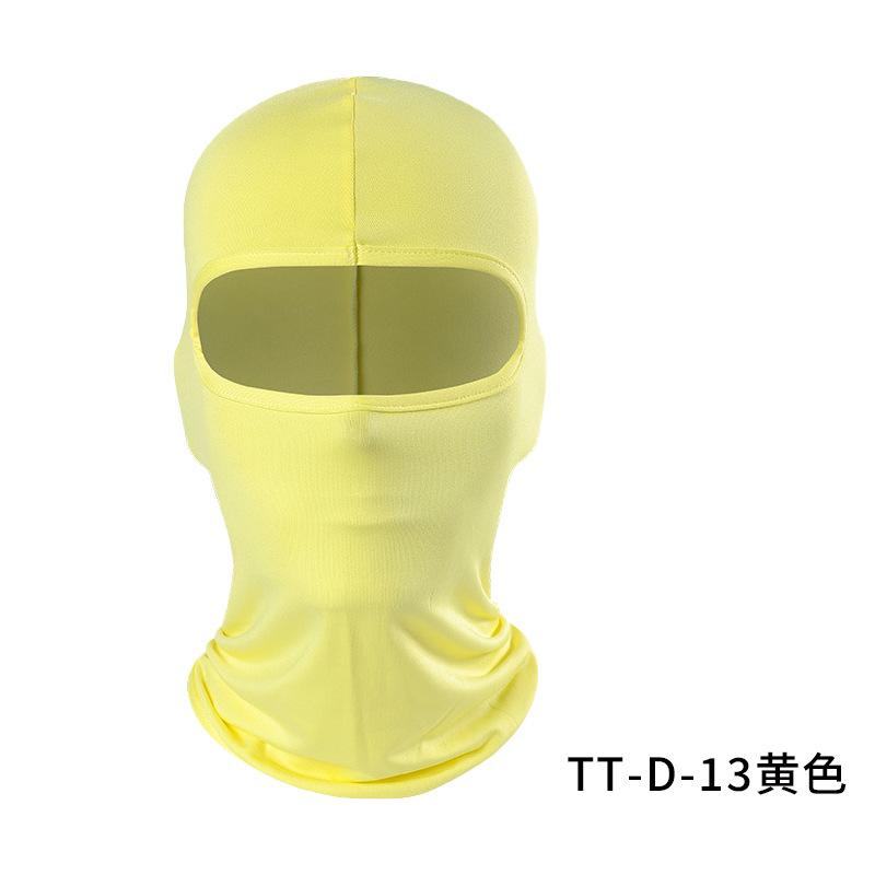 Summer full face neck cover, UV protection, breathability, windproof sand, men and women