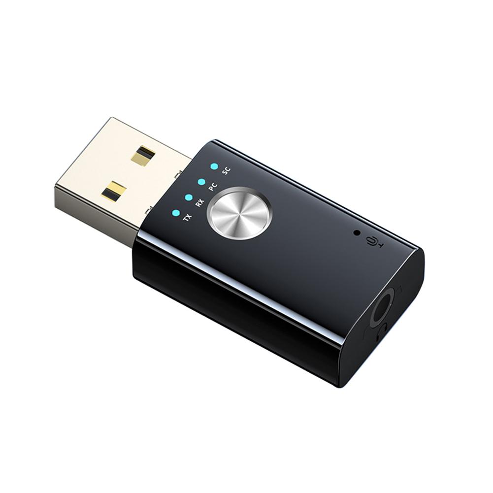 4-in-1 Mini Wireless USB Adapter Wireless Transmitter Receiver Bluetooth-compatible for Speakers Desktop Laptop Television