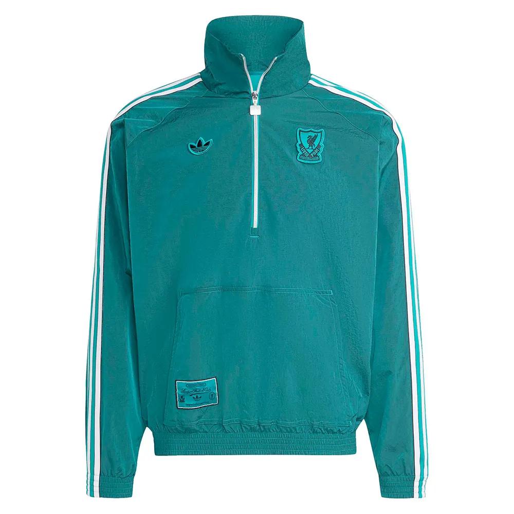 adidas Толстовка с полумолниеймолнией Liverpool FC Terrace Icons EU S