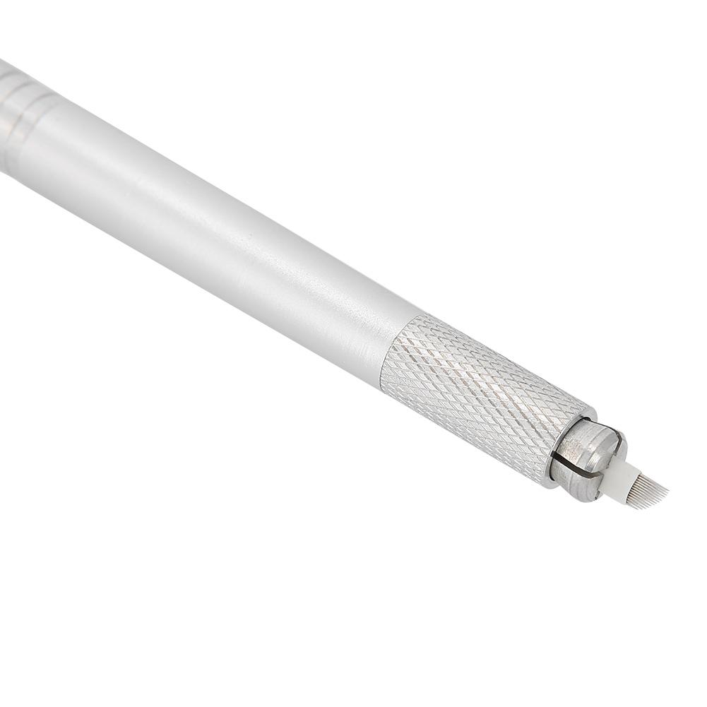 3 IN 1 Professional Dual end Microblading Permanent Pen Manual Liner Gun Fog Eyebrow Tattoo