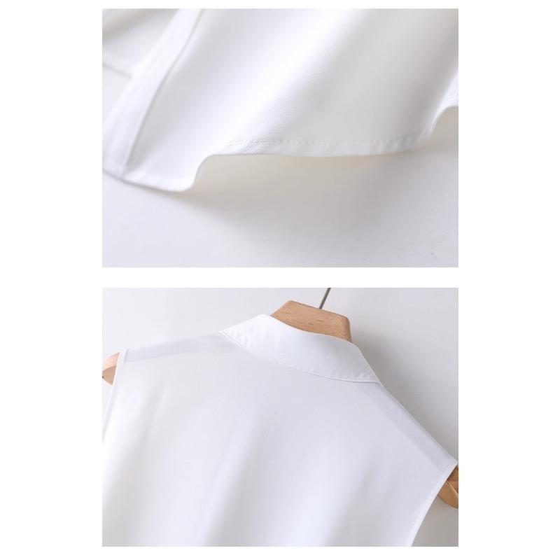 Sleeveless Summer Women Shirt Fashion Casual Loose Top Base Vest Elegant Lapel Office Streetwear Slim Fit Solid Color Blouse Basic Clothing