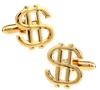 Igame Men Cuff Links Gamble Casino Series Roulette Dice Poker Jeton Design Fashion Cufflinks Wholesaleretail