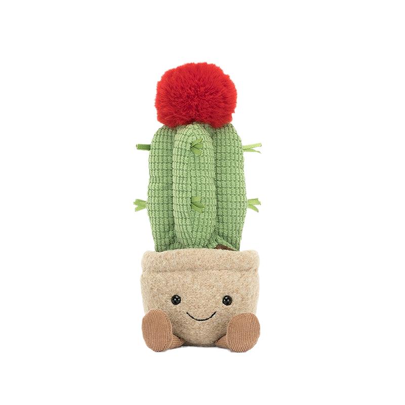 JELLYCAT Fun Plant Series Moon Cactus Creative Doll Plush Doll 21cm Height