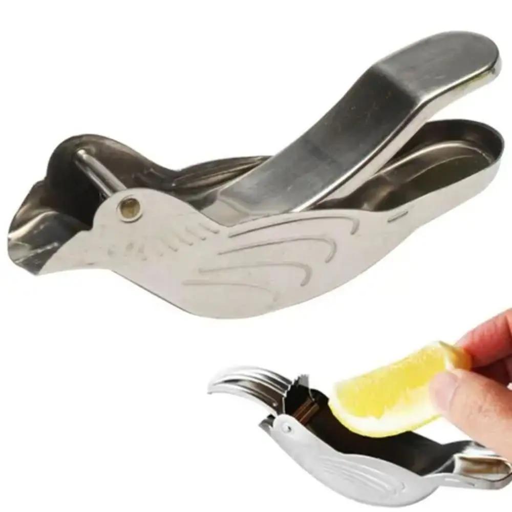 Creative Handheld Little Bird Lemon Juicer 304 Stainless Steel Portable Manual Fruit Vegetable Extractors Kitchen Supplies