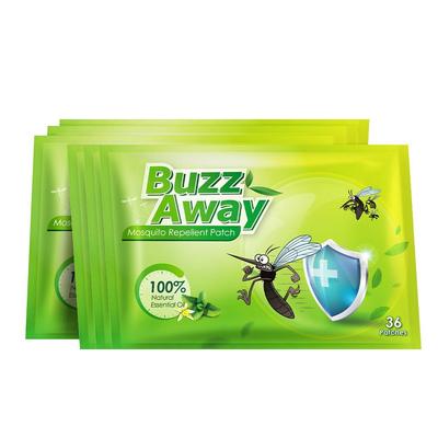 36 Pcs Mosquito Patches Stickers Natural Plant Essential Oil Mosquito Repellent Stickers for