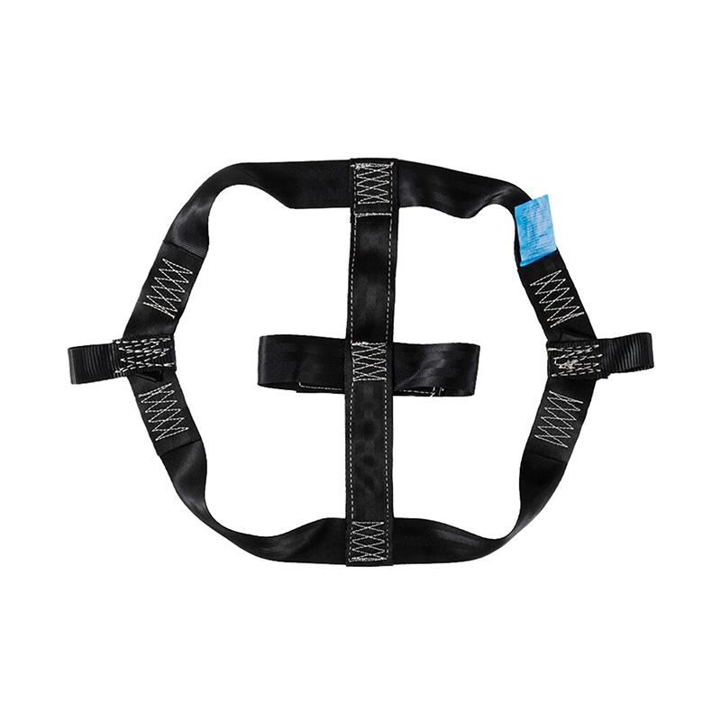 1 st Säker Motorcykeltransport Spännbandstillbehör Universell Motorcykel Bakhjulsfixering Fästning Vävband Rem