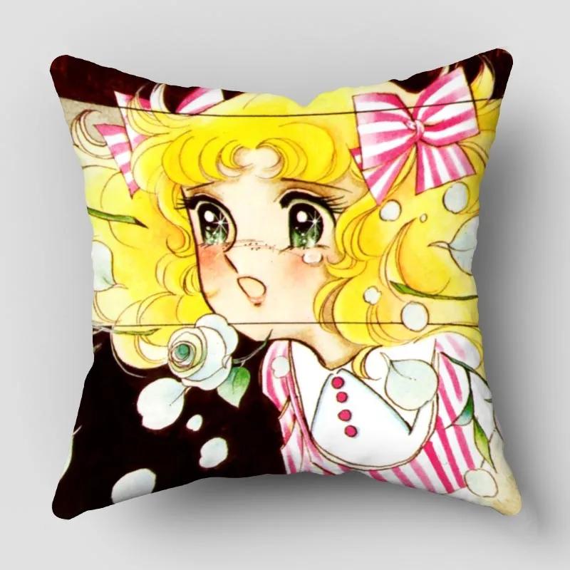 Candy Candy Kissenbezug Kissenbezug zum Anpassen Modernes Zuhause Dekokissenbezug für Wohnzimmer 45x45cm