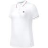 Polo Shirts Women's White Crew Neck Moderate Straight Fit A11W323113F-WT