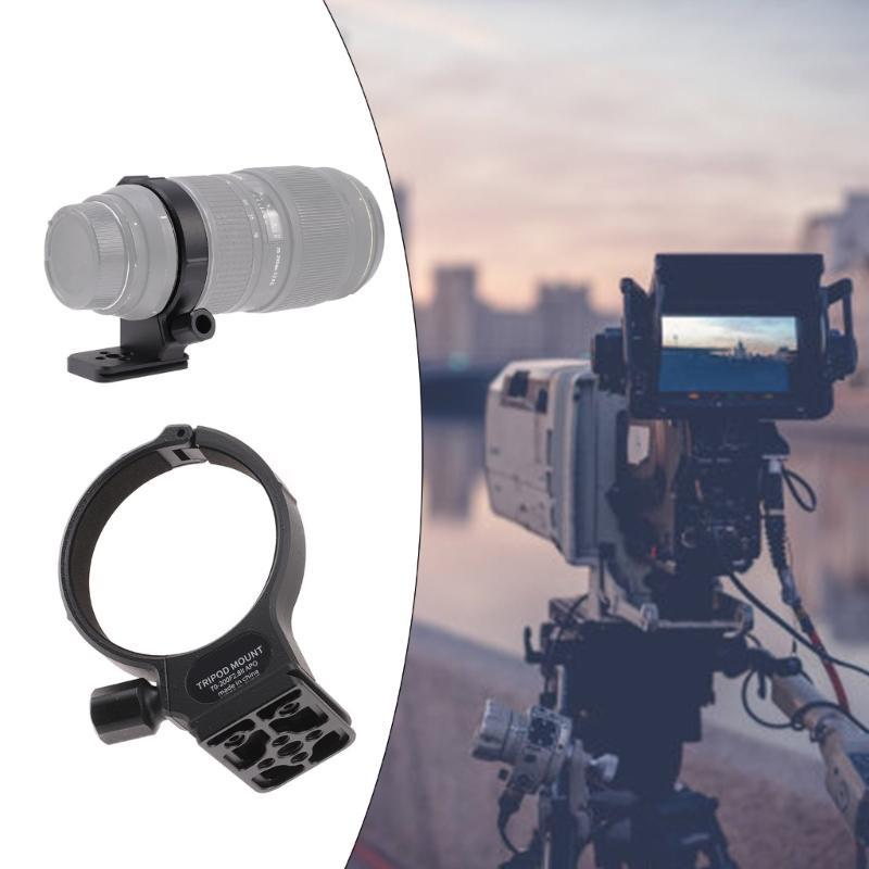 Anillos de Montaje para Trípode Collar de Soporte de Lente de Cámara de Aluminio Accesorio de Estabilidad para Cámara Instalación Sencilla para Teleobjetivo