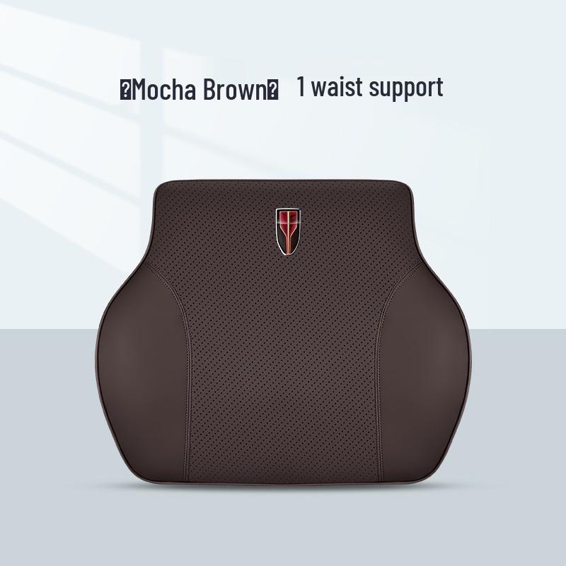 Kompatibel mit Kopfstützen-, Nacken- und Lendenwirbelstützkissen für das Fahrzeuginnere von Hongqi HS5/H5/HS7/H7/H9.