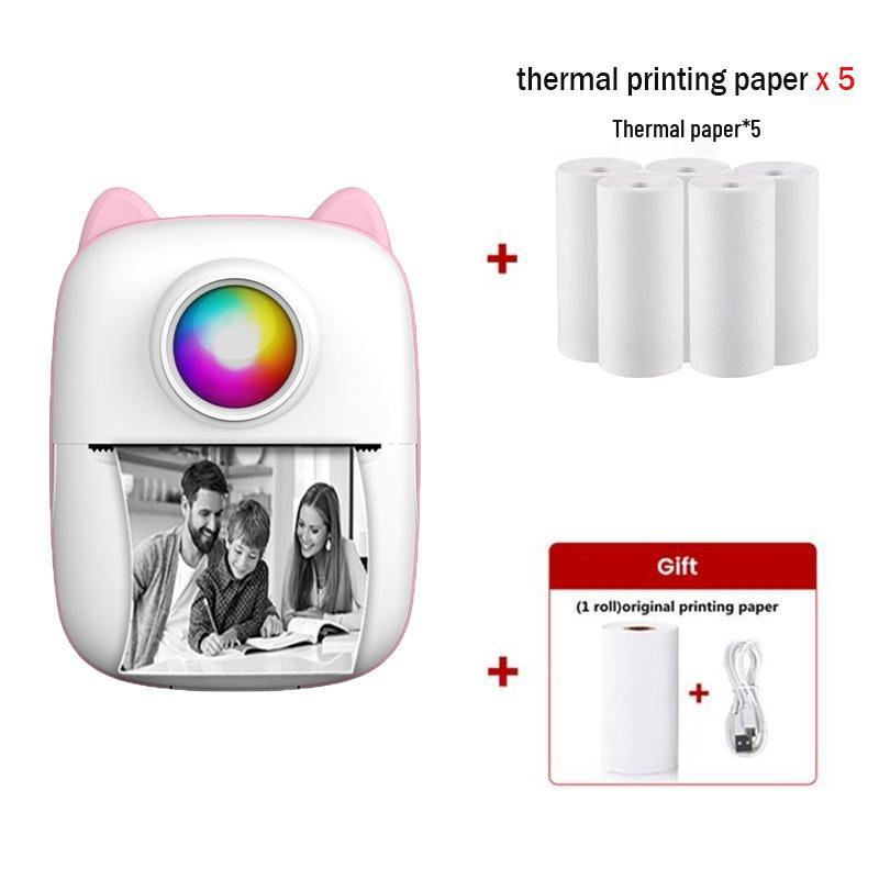 Portable Mini Bluetooth Photo & Label Printer - Mobile Compatible