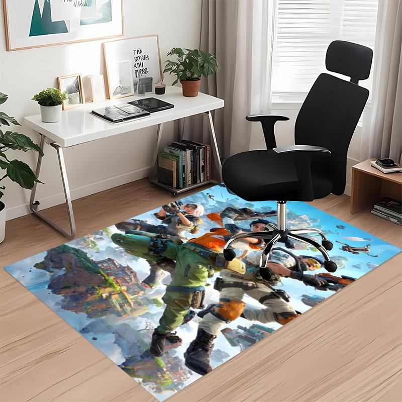 Fortnite Printed Carpet, Rug for Office Chair Living Room Bedroom Kitchen Room Decor Gifts.