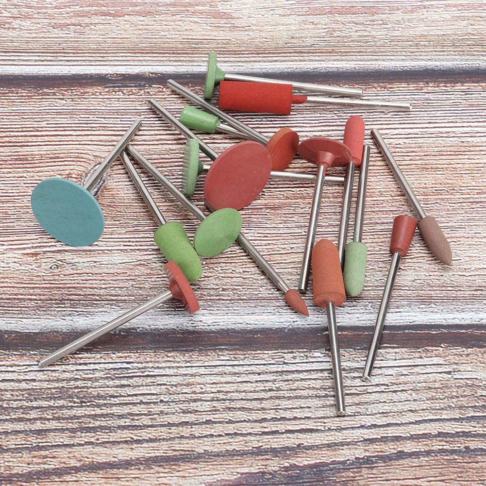 17 Stück/Set Schmuck Polierkopf Schleifen Polierscheibe Schmuckherstellung Zubehör Werkzeug