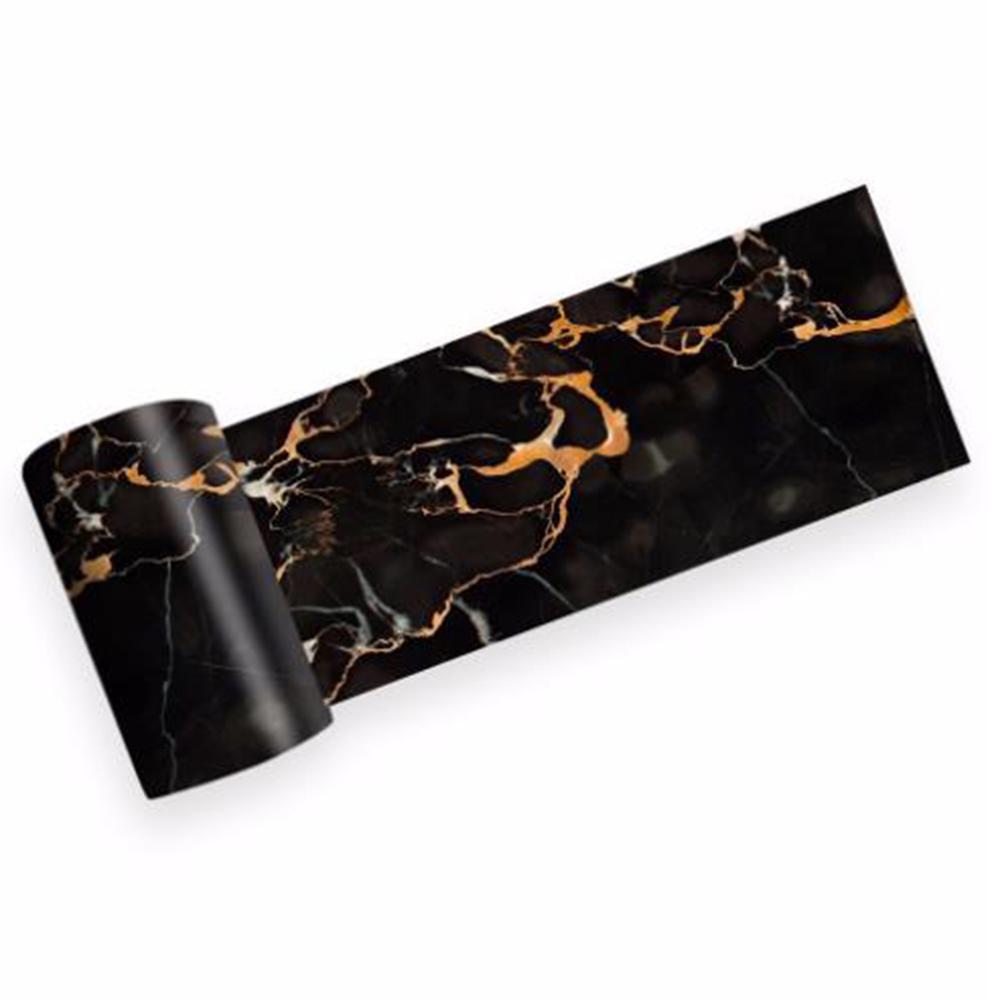 

Kitchen Wall Sticker PVC Self-Adhesive Stair Sticker Wall Waterproof 3D Art Bathroom Marble Marble Pattern Decal