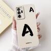 For Samsung Galaxy Note 20 Ultra Note20 Lucky Initial Letter Phone Case For Samsung Note 20 20Ultra 5G Soft Silicone Cases