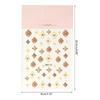 Vintage Nail Stickers Bronzing Gold Silver Nail Art Stickers Heart Nail Decals Nail Supply Nail Art Decoration for Women