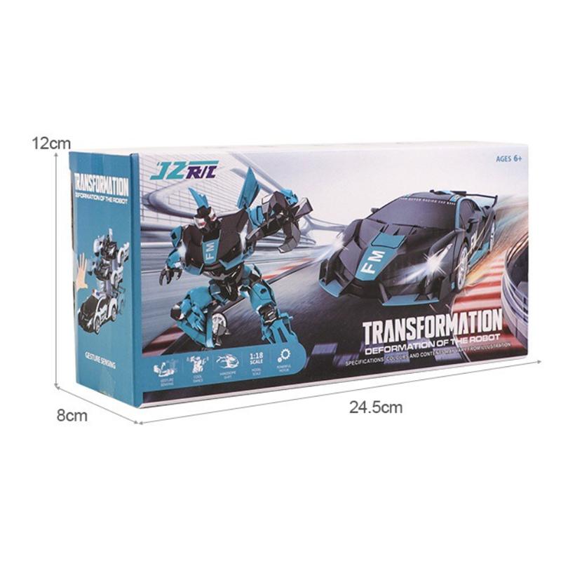 2,4 GHz Fernbedienung Transforming Auto RC Auto mit Deformation Tanzen Funktion für Kinder Cool