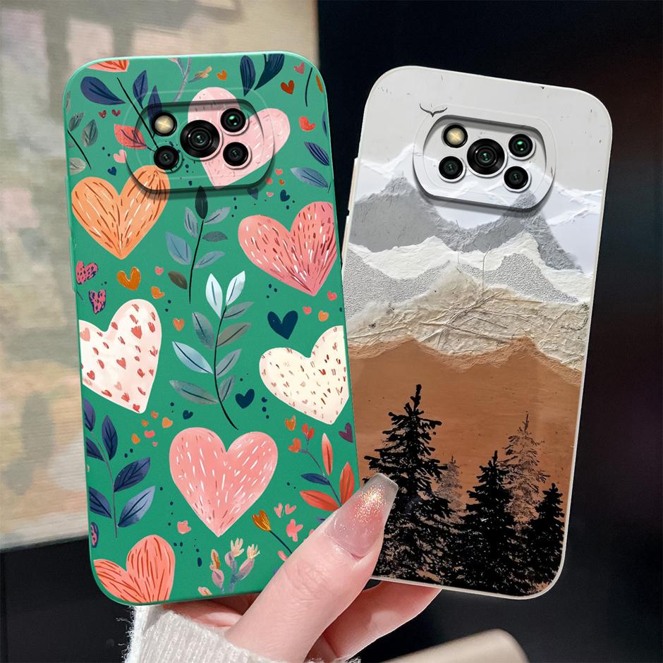 For Xiaomi Poco X3 Pro NFC GT Cases Cartoon Rabbit Lion Portable Anti-drop Lightweight Aesthetic Shell For Xiaomi PocoX3Pro Capa
